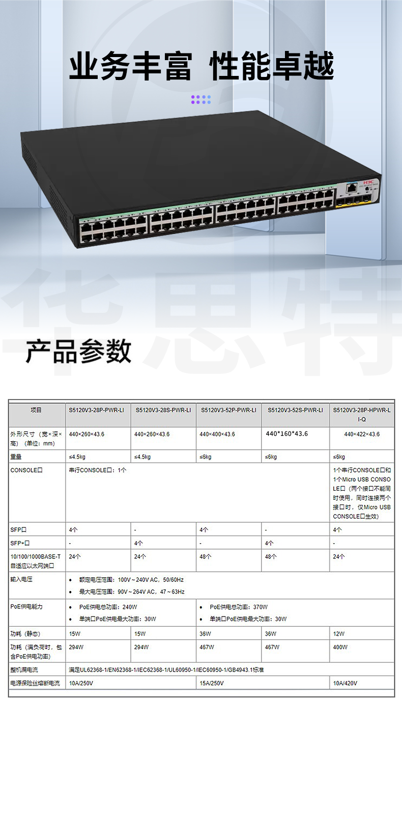 H3C交換機 LS-5120V3-52S-PWR-LI